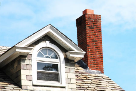 Chimney Mount Antenna Installation