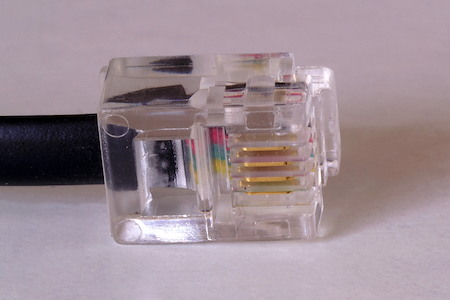 Telephone jack installation